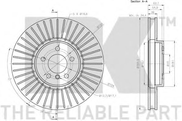 Disc frana 2