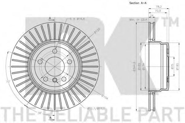 Disc frana 2