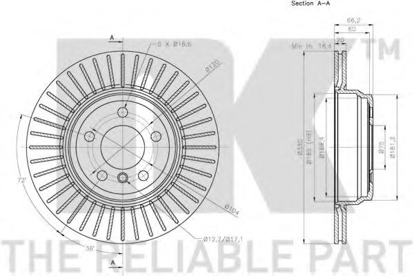 Disc frana 2