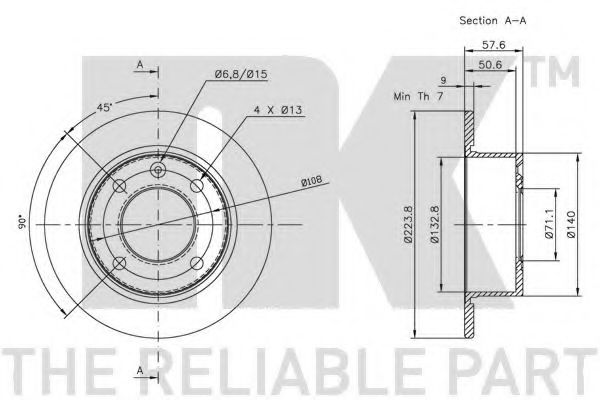 Disc frana 2