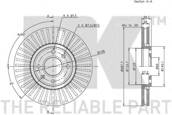 Disc frana 2