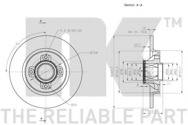 Disc frana 1