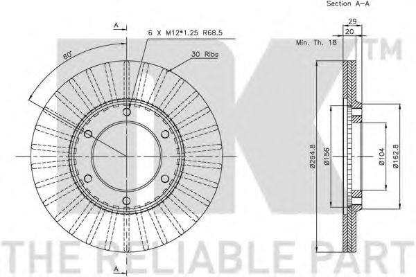 Disc frana 1