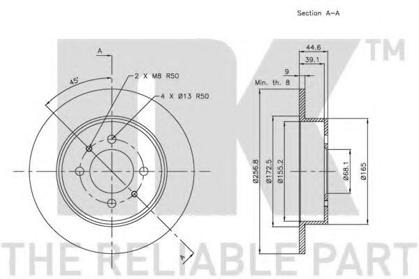 Disc frana 2