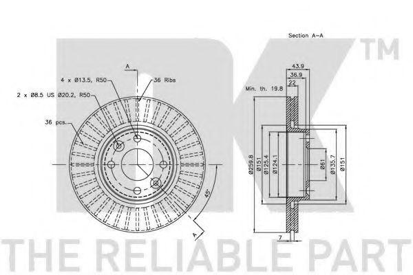Disc frana 2