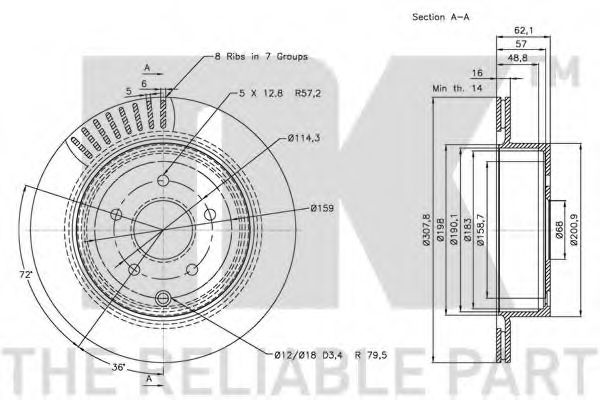 Disc frana