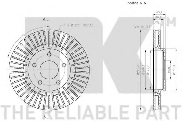 Disc frana 1