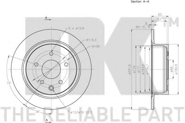 Disc frana 2