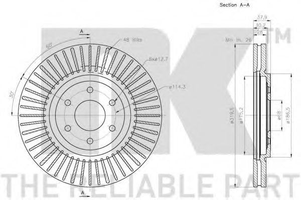 Disc frana 2