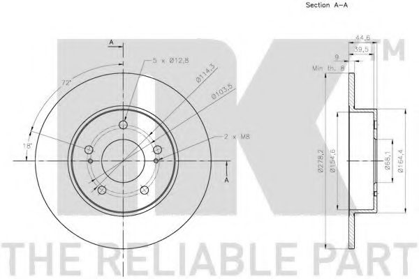 Disc frana 2