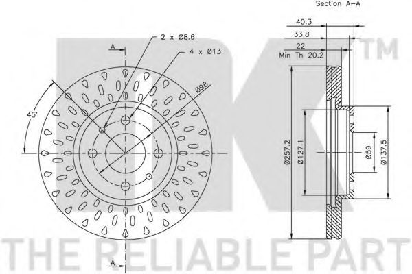 Disc frana 2