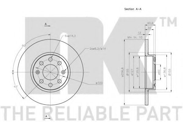 Disc frana 2