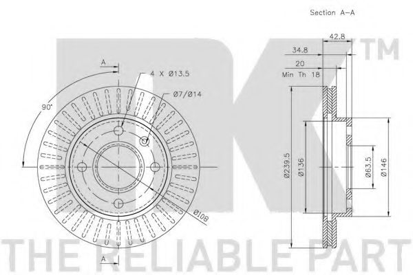Disc frana 2