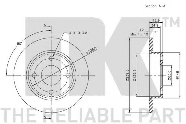 Disc frana 2