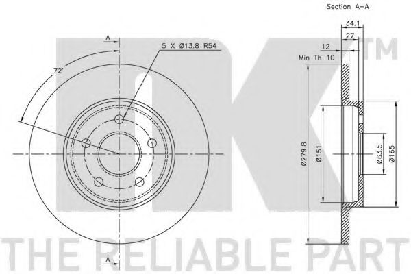 Disc frana 2
