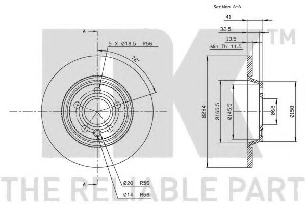 Disc frana 2