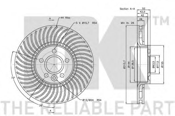 Disc frana 2