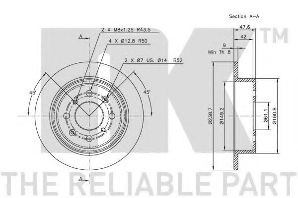 Disc frana 1