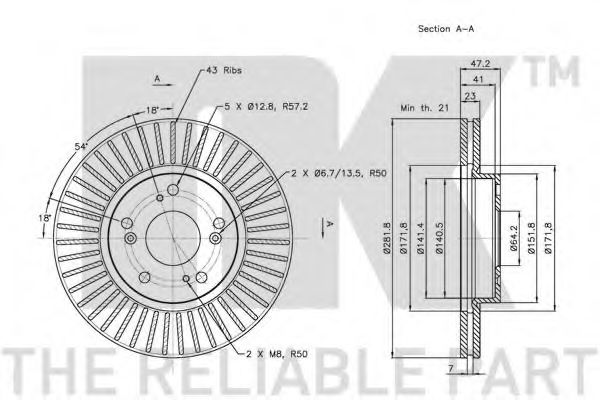 Disc frana 2