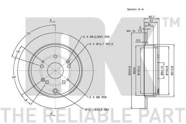 Disc frana 2