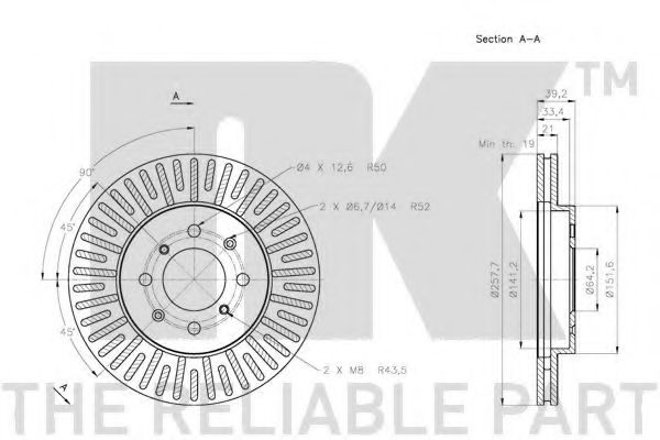 Disc frana