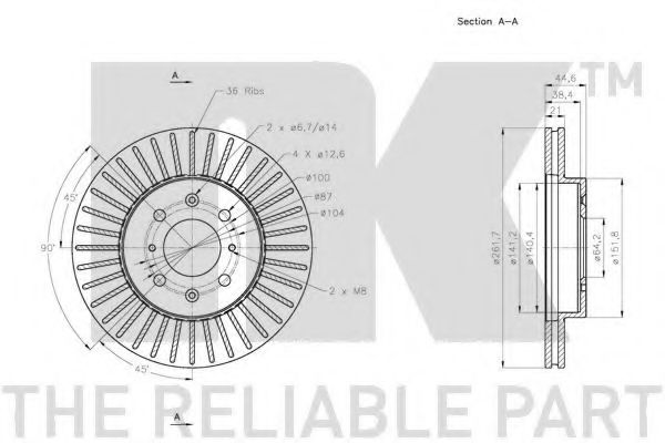 Disc frana 2