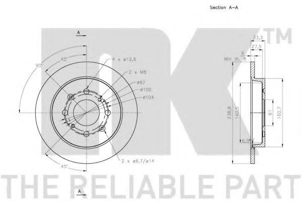 Disc frana