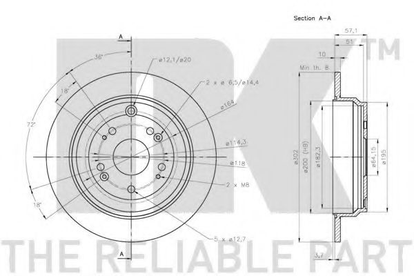 Disc frana 2