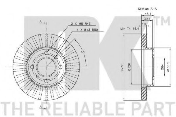 Disc frana 2