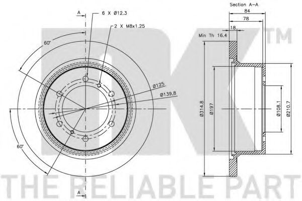 Disc frana 1