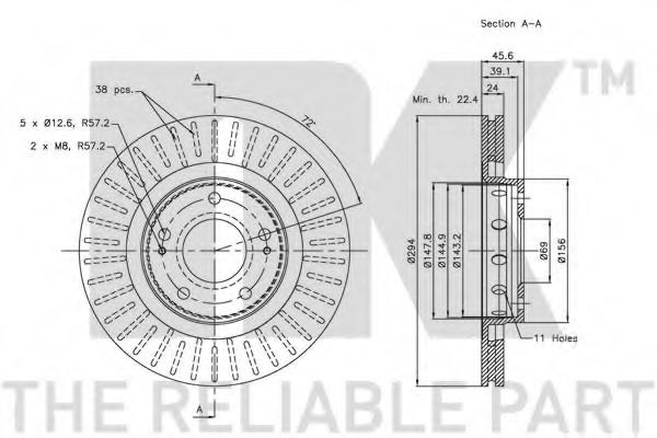 Disc frana 2