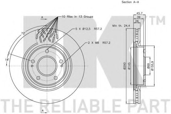 Disc frana