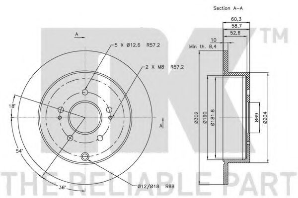 Disc frana 2