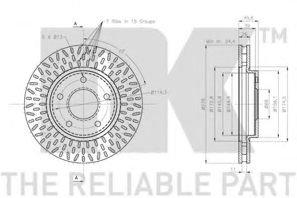 Disc frana 2