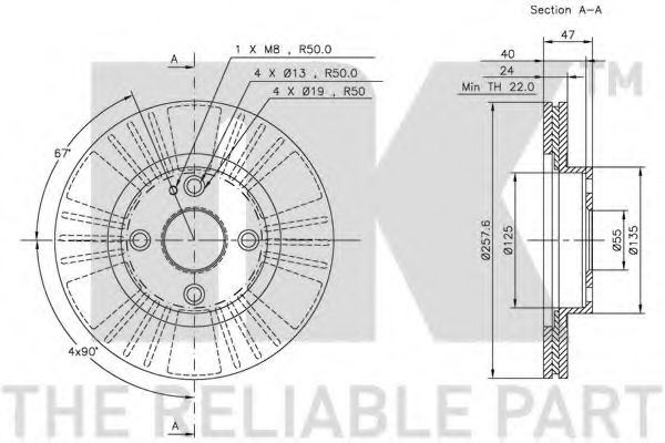 Disc frana 2