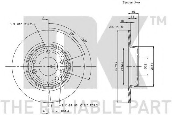 Disc frana 2