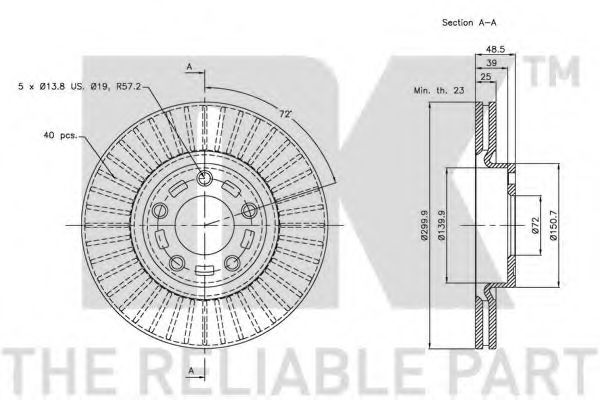 Disc frana 2