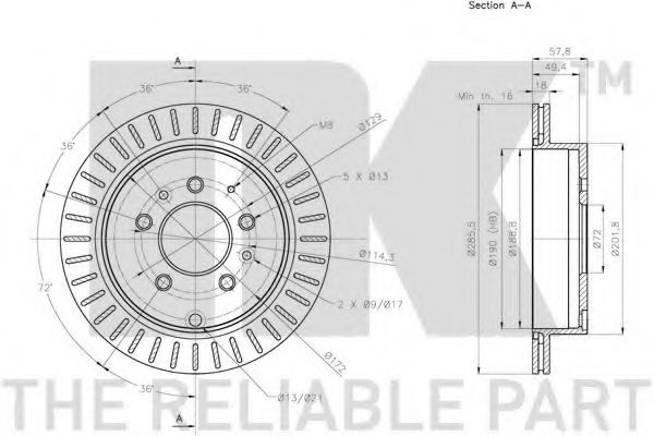 Disc frana 2