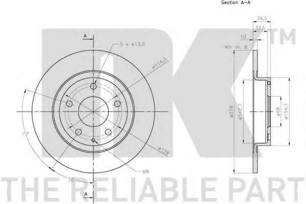 Disc frana 2
