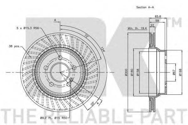 Disc frana 2