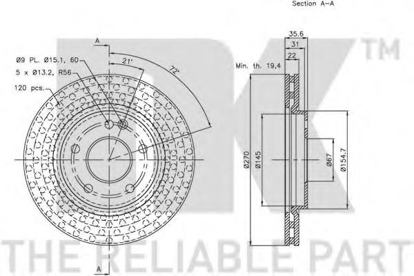 Disc frana