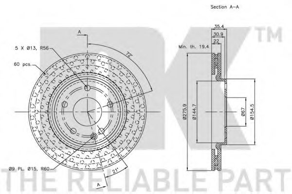 Disc frana 2