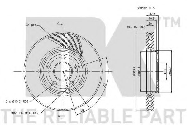 Disc frana