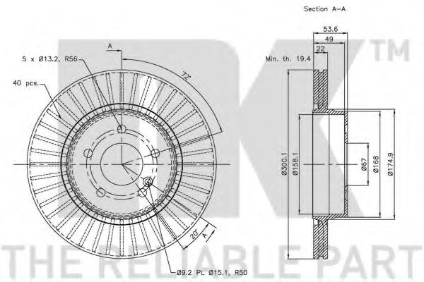 Disc frana 2
