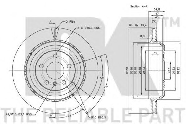 Disc frana 2