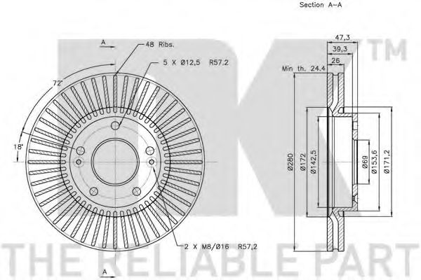 Disc frana 2