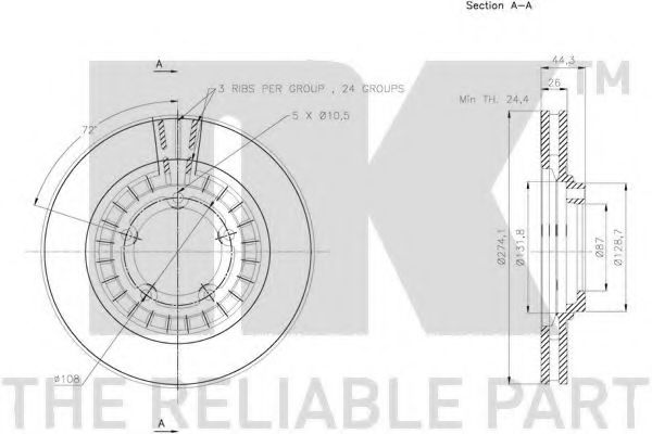 Disc frana