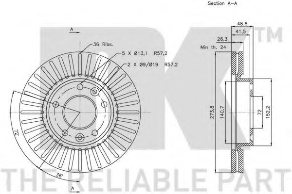 Disc frana 2
