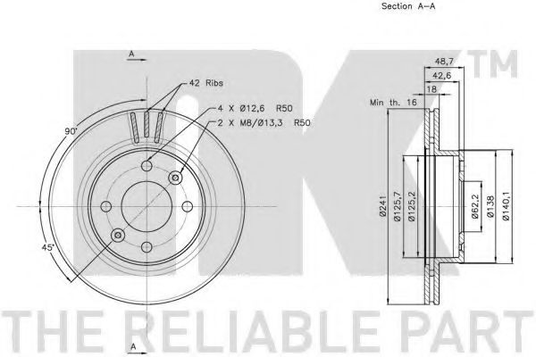 Disc frana 1