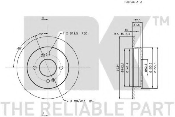 Disc frana 1